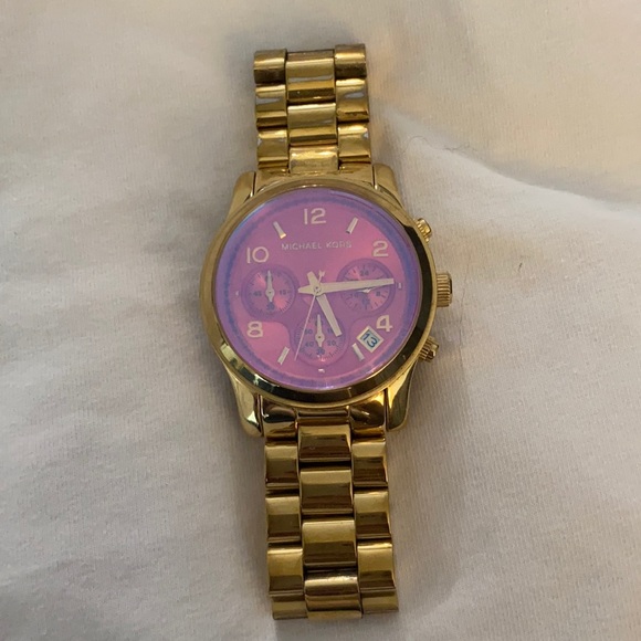 Michael kors iridescent watch Clearance